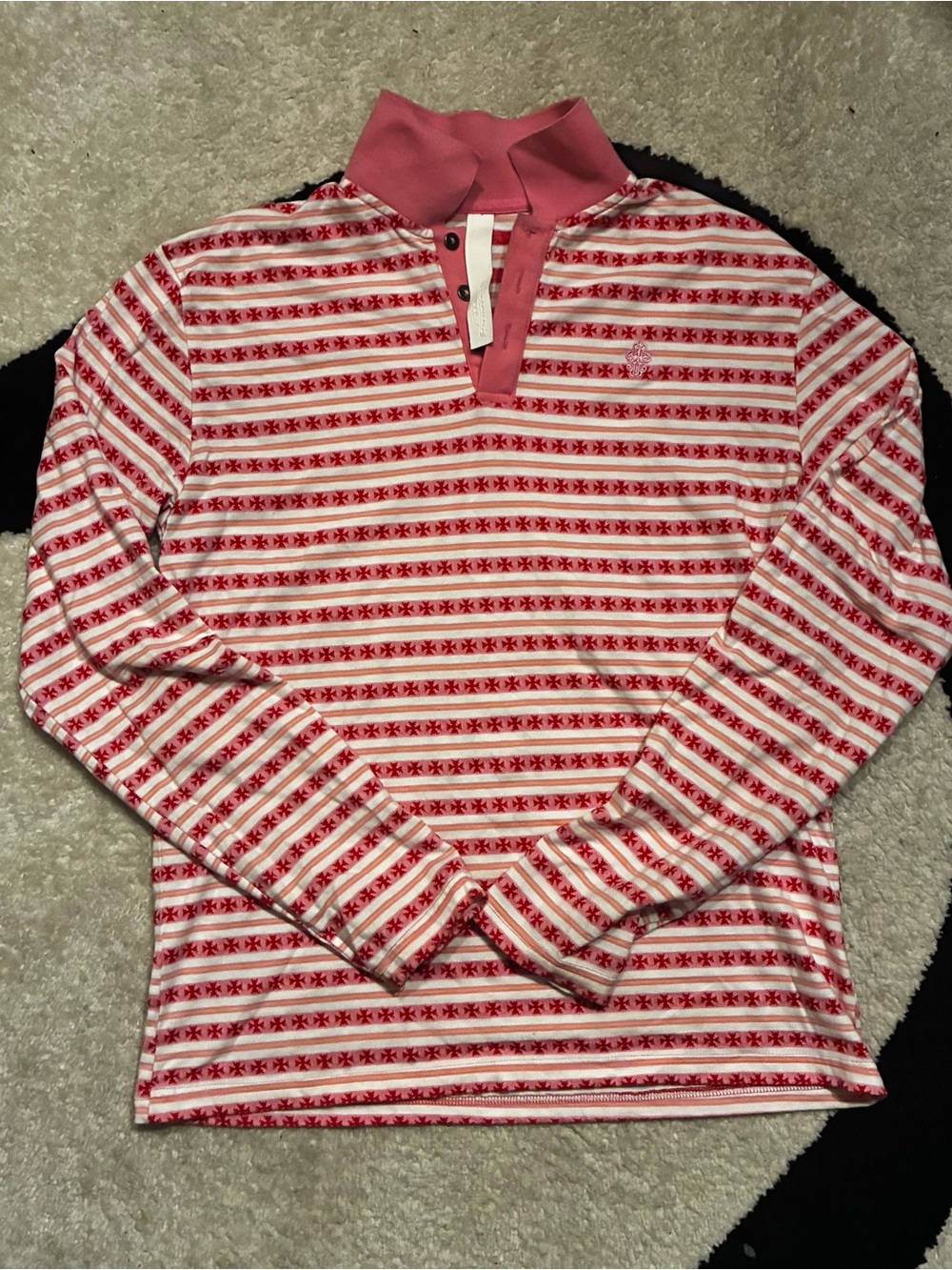 Chrome Hearts Long-Sleeve Polo